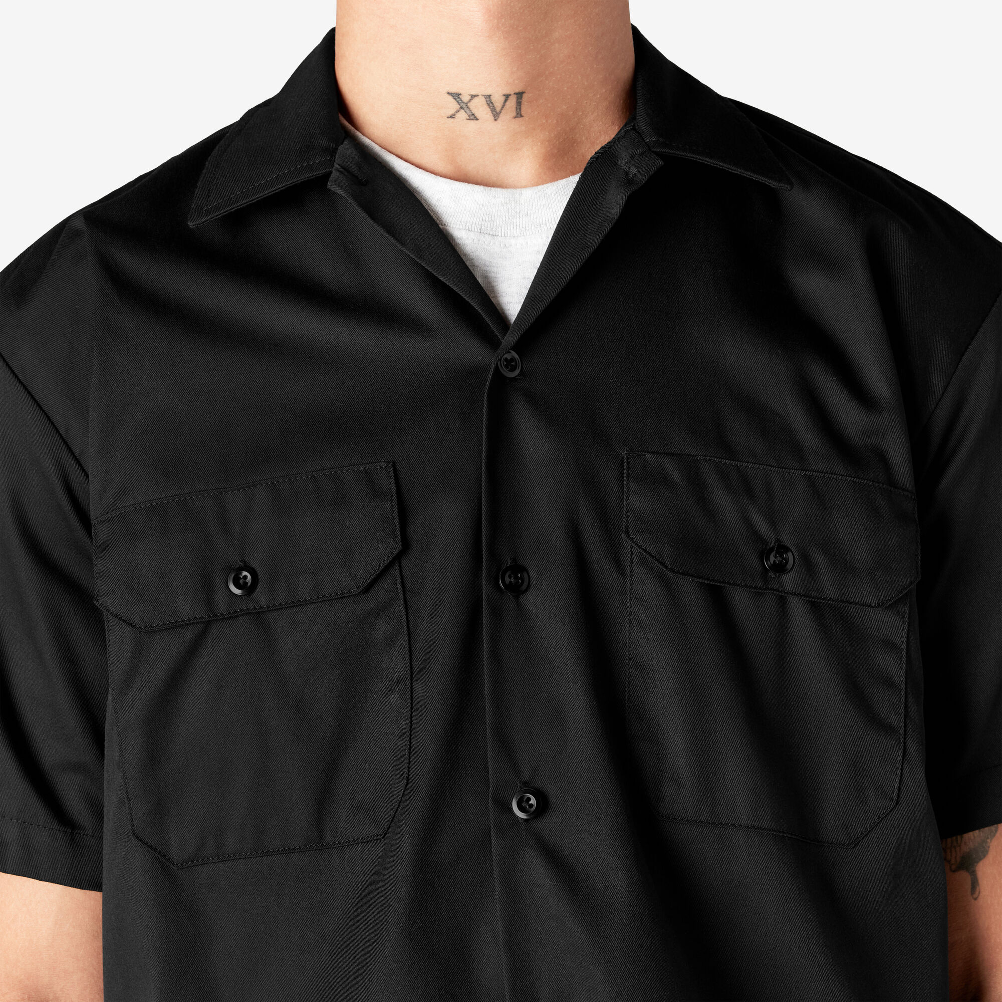 Dickies-Industrial Short Sleeve Work Shirt - Free Shipping – Off-Road  Supplies LLC.