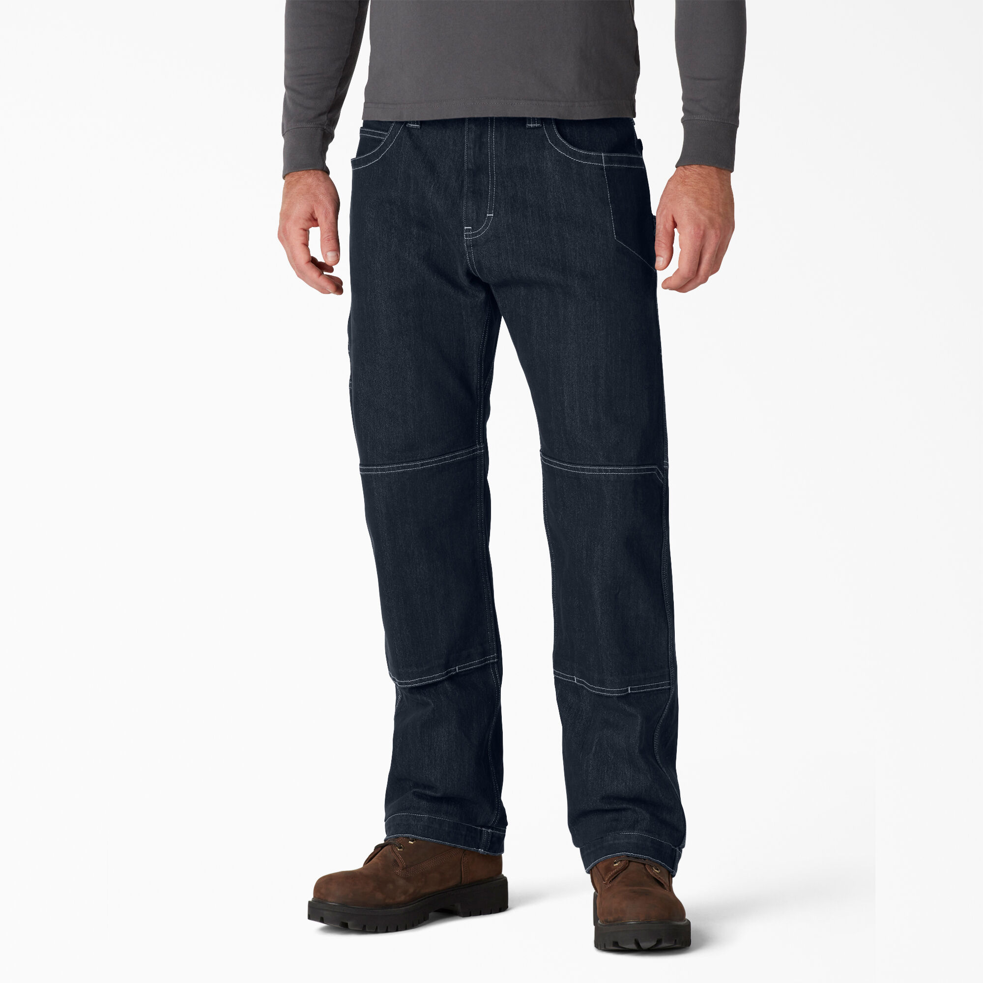 FLEX DuraTech Relaxed Fit Jeans - Dickies US, Dark Overdyed Wash