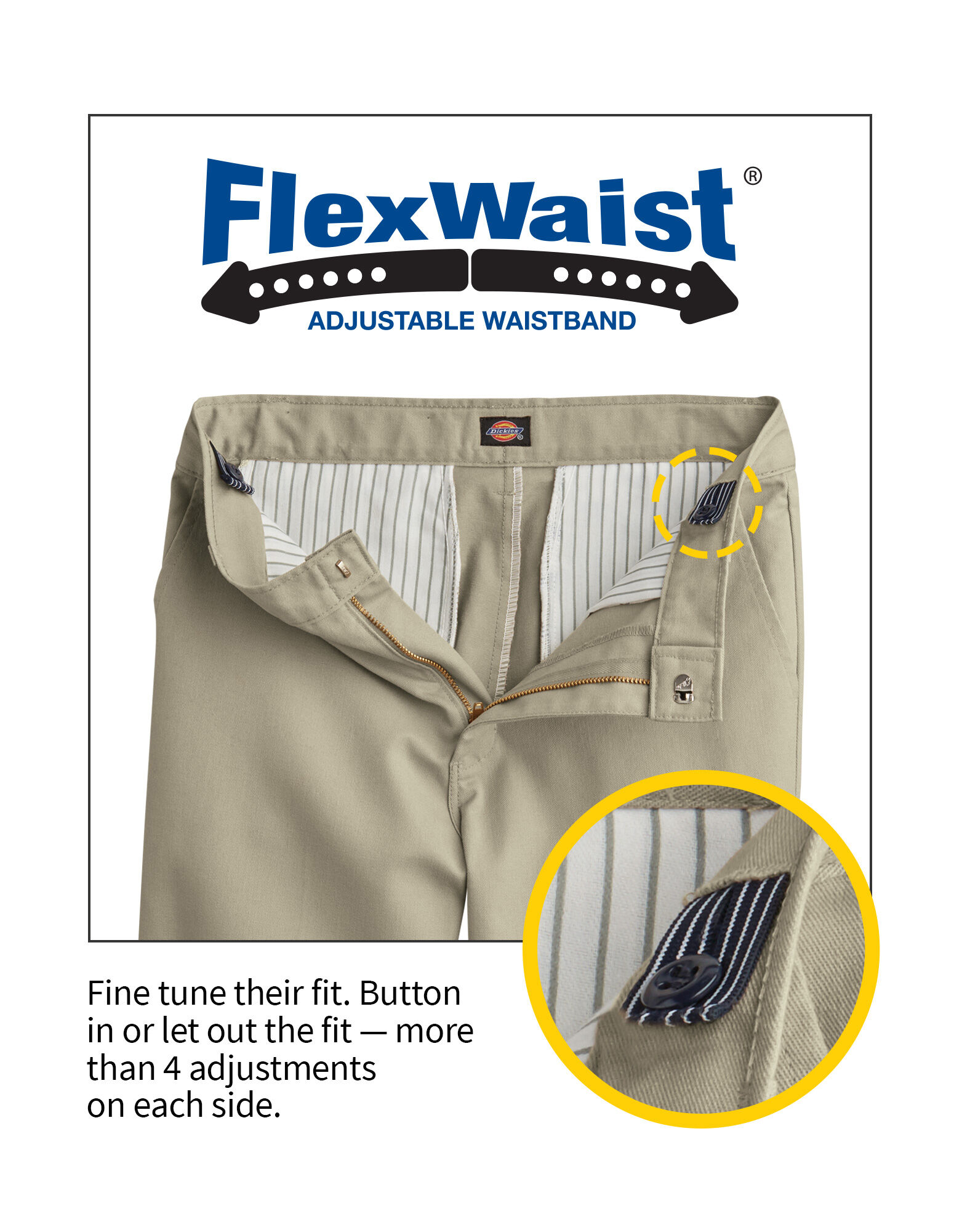 Boys' FLEX Classic Fit Pants, 4-20