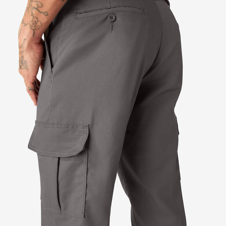 Dickies FLEX Regular Fit Straight Leg Cargo Pants -Vintage Gray