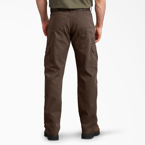 Regular Fit Duck Cargo Pants - Dickies US, Stonewashed Timber Brown