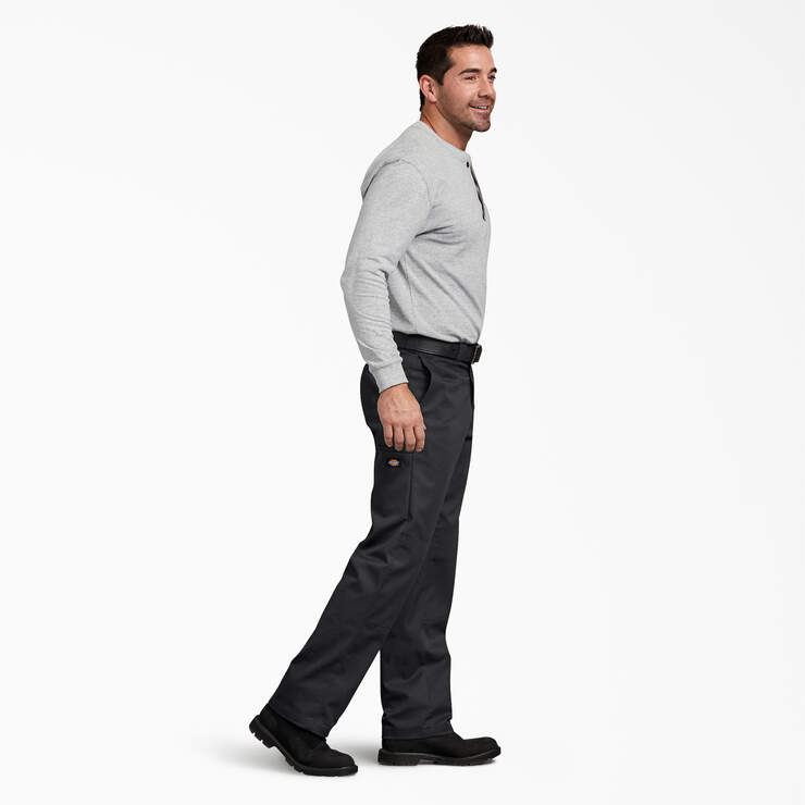 Style Hook Polyster Blend Formal Trousers For Man regular fit, formal pants  black colour