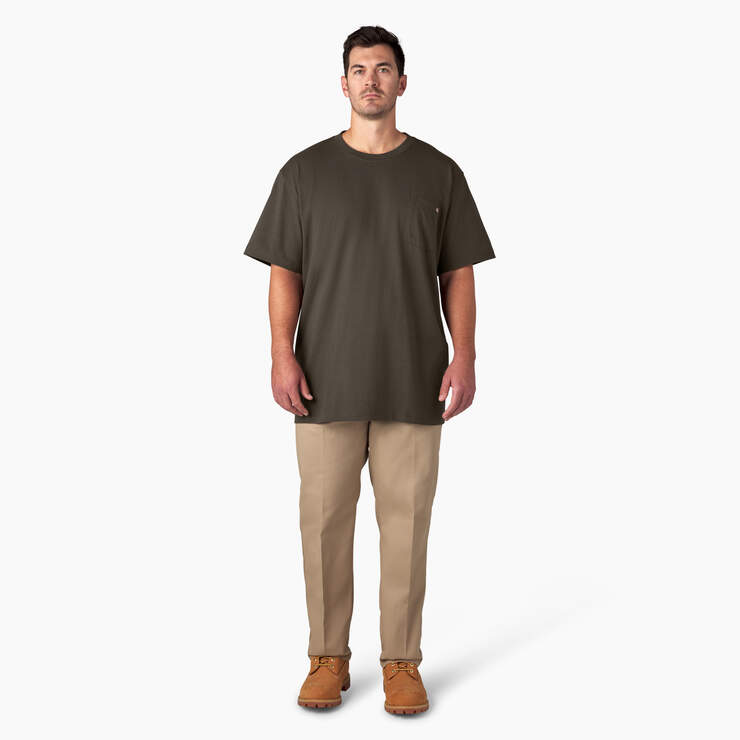 Short Sleeve Heavyweight - US T Shirt | Mens Neck Dickies | Crew Shirts Dickies