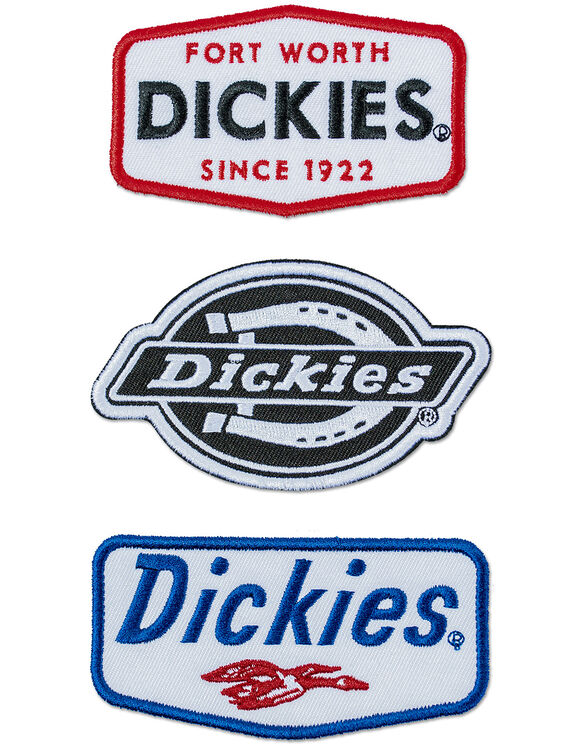 Dickies Logo Iron-on Patches, 3-Pack | Accessories | Dickies