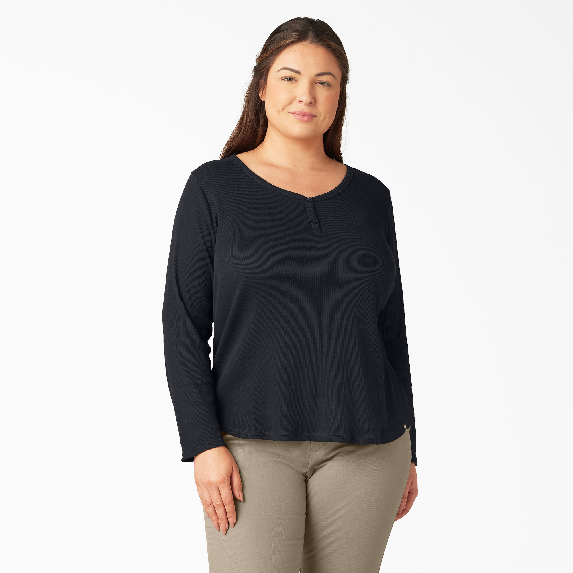 plus size black dickies