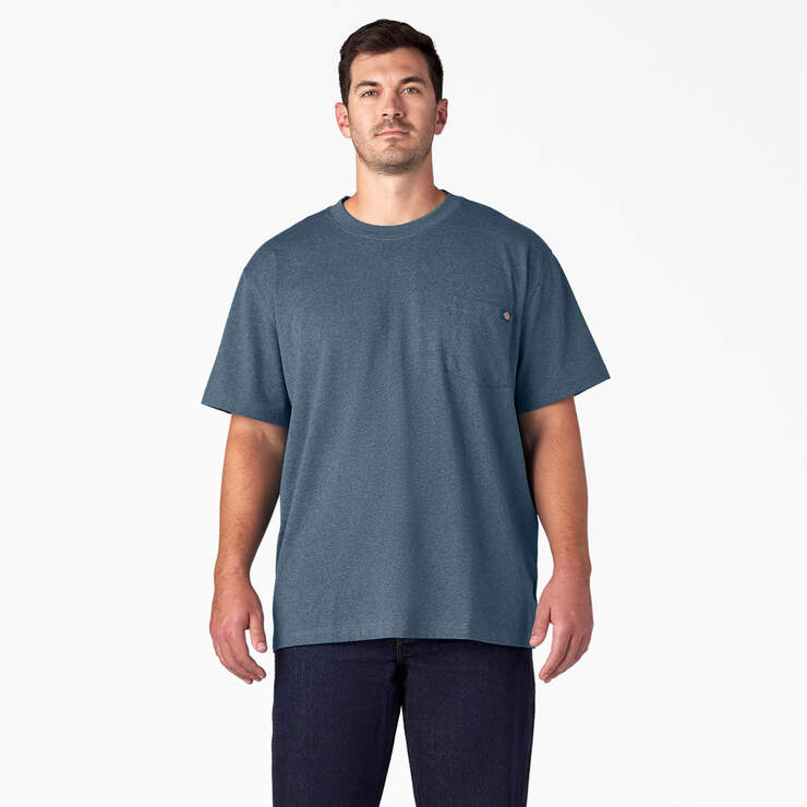 Heathered T-Shirt Pocket Sleeve Short Heavyweight US Dickies -