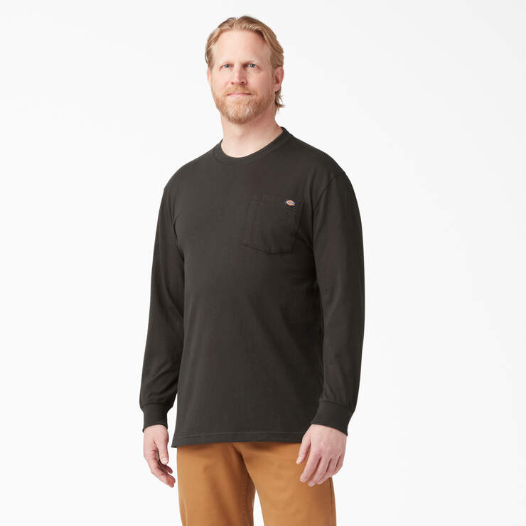 Blackskies Side Zip Long Sleeve T-Shirt | Long Oversize Fashion Basic  Longsleeve Men's Long Shirt Long Tee with Zipper