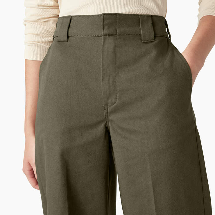 Women's Regular Fit Wide Leg Work Pants - Dickies US