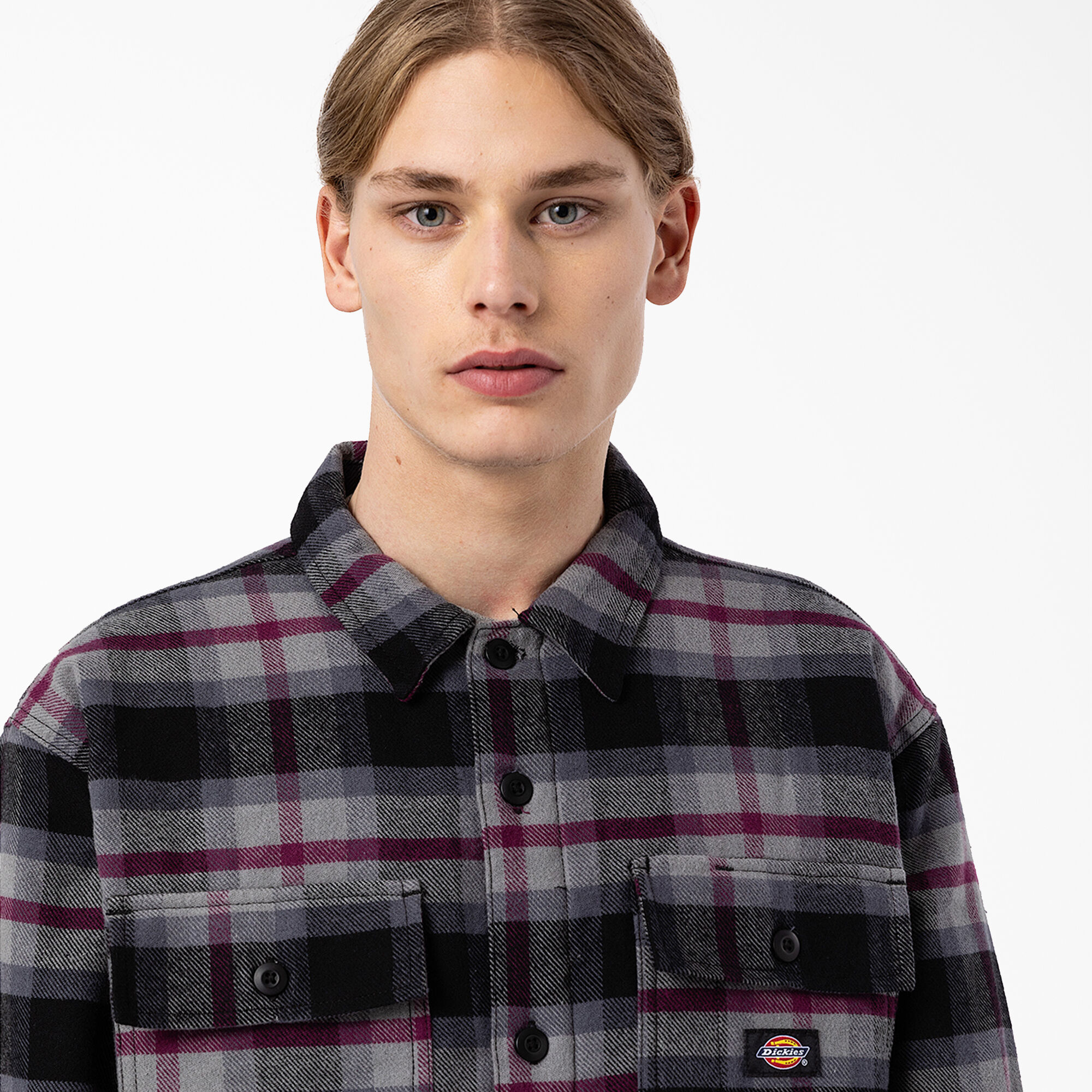 Pattern Lined Shirt Jacket | Mens Shirt Jackets, Shackets