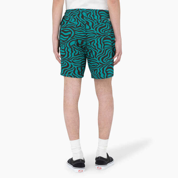 Zebra Print Modern Fit Drawstring Shorts, 6 - Dickies US