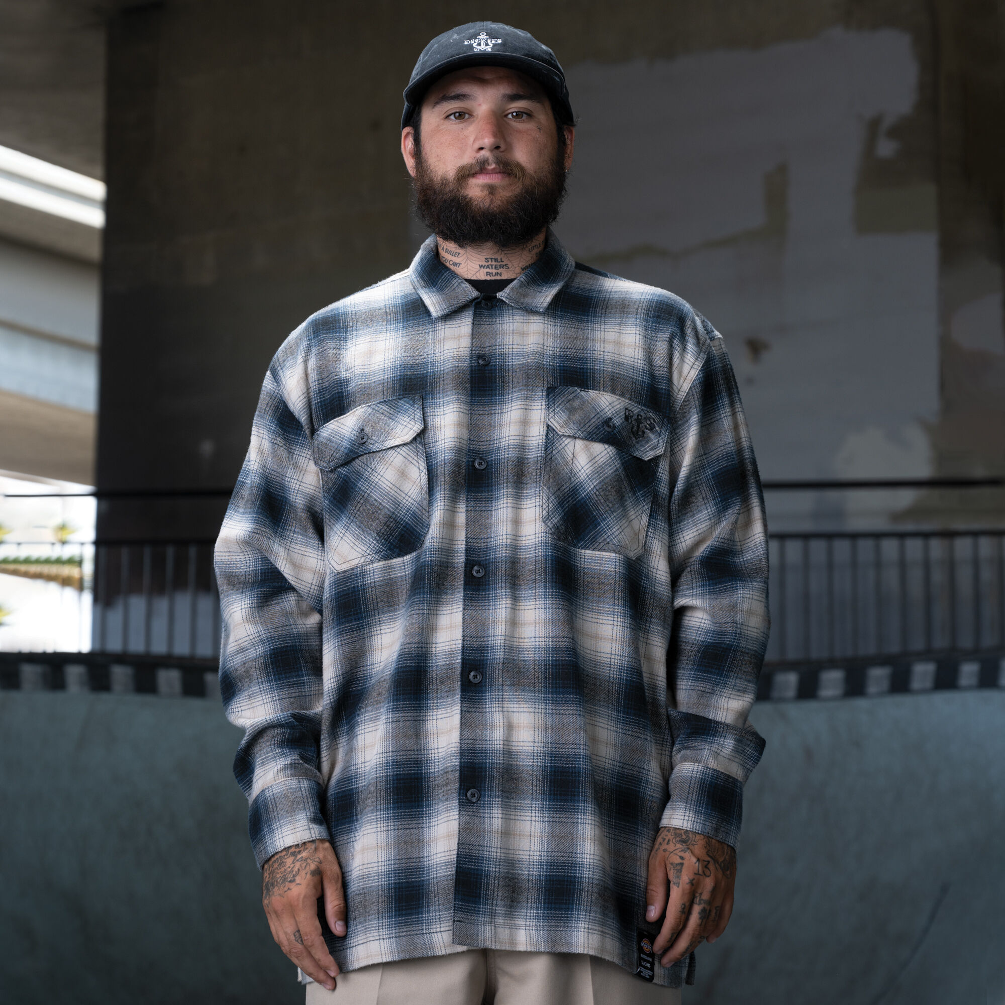 Ronnie Sandoval Brushed Flannel Shirt - Dickies US