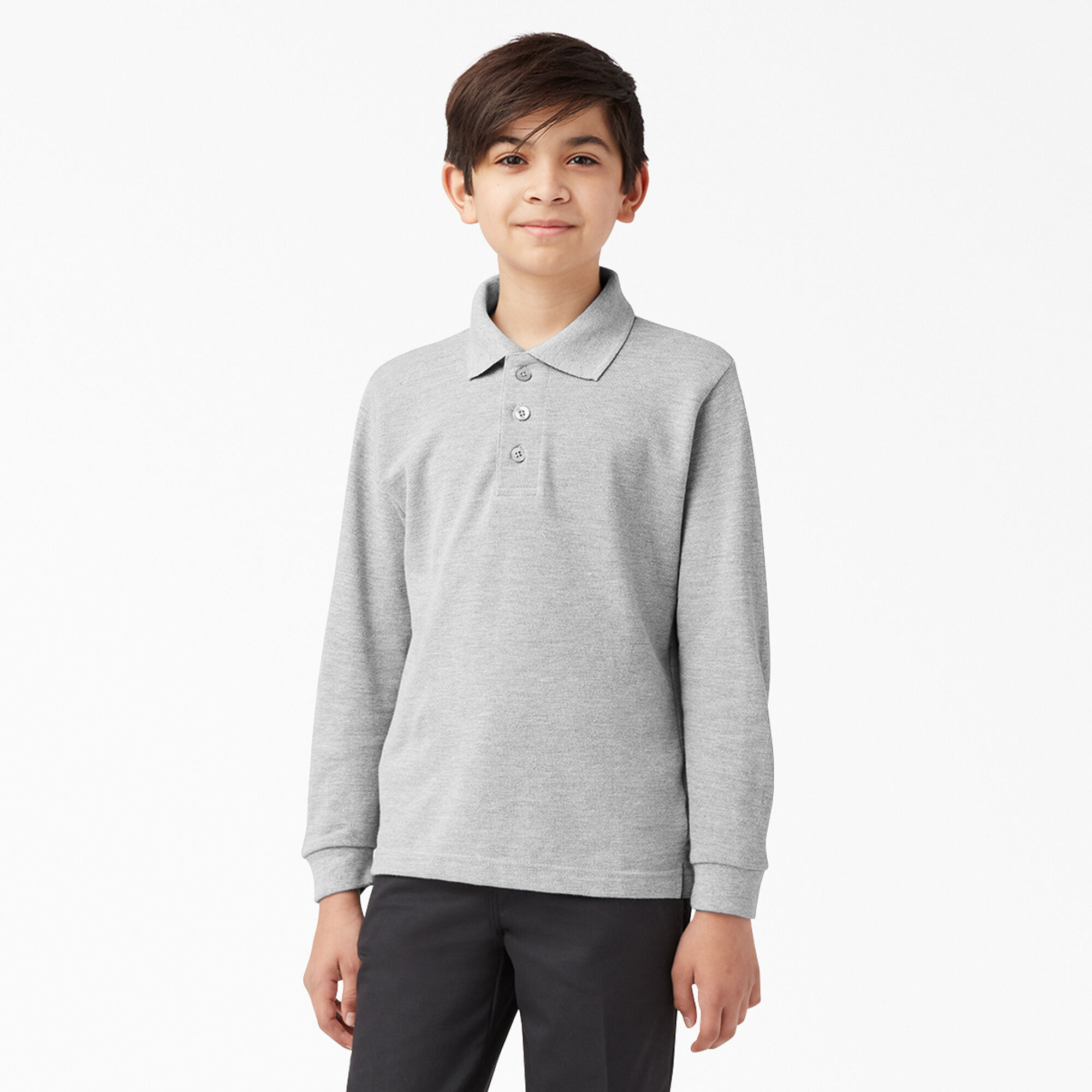 boys long sleeve polo shirts