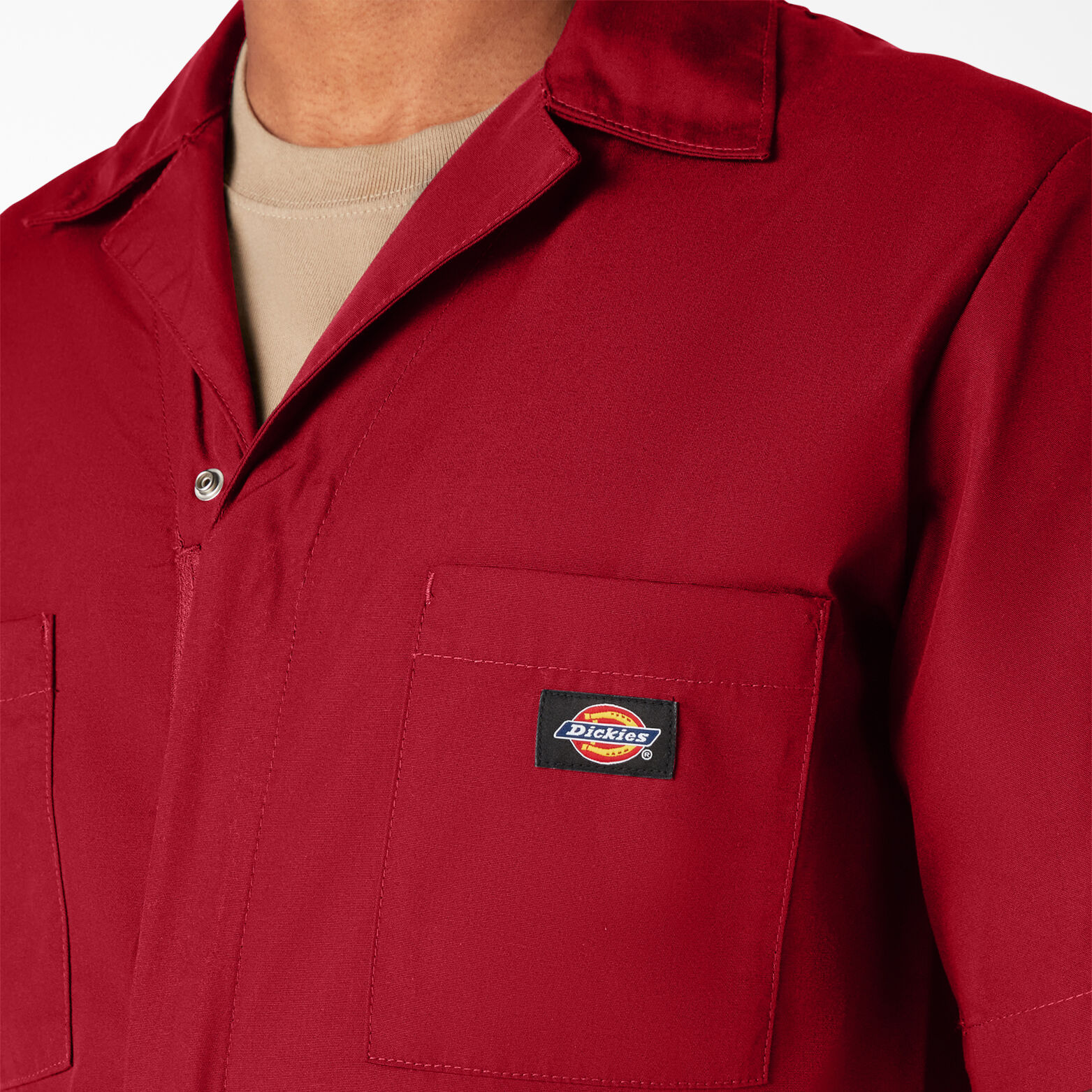 Source Utilitarian Cargo Flap Pocket Work Shirt Custom Mens Button