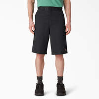 Loose Fit Cargo Work Shorts, 13
