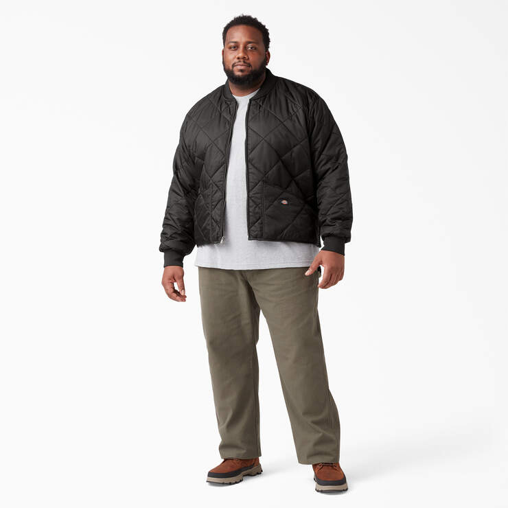 Diamond Quilted Jacket - Cloud