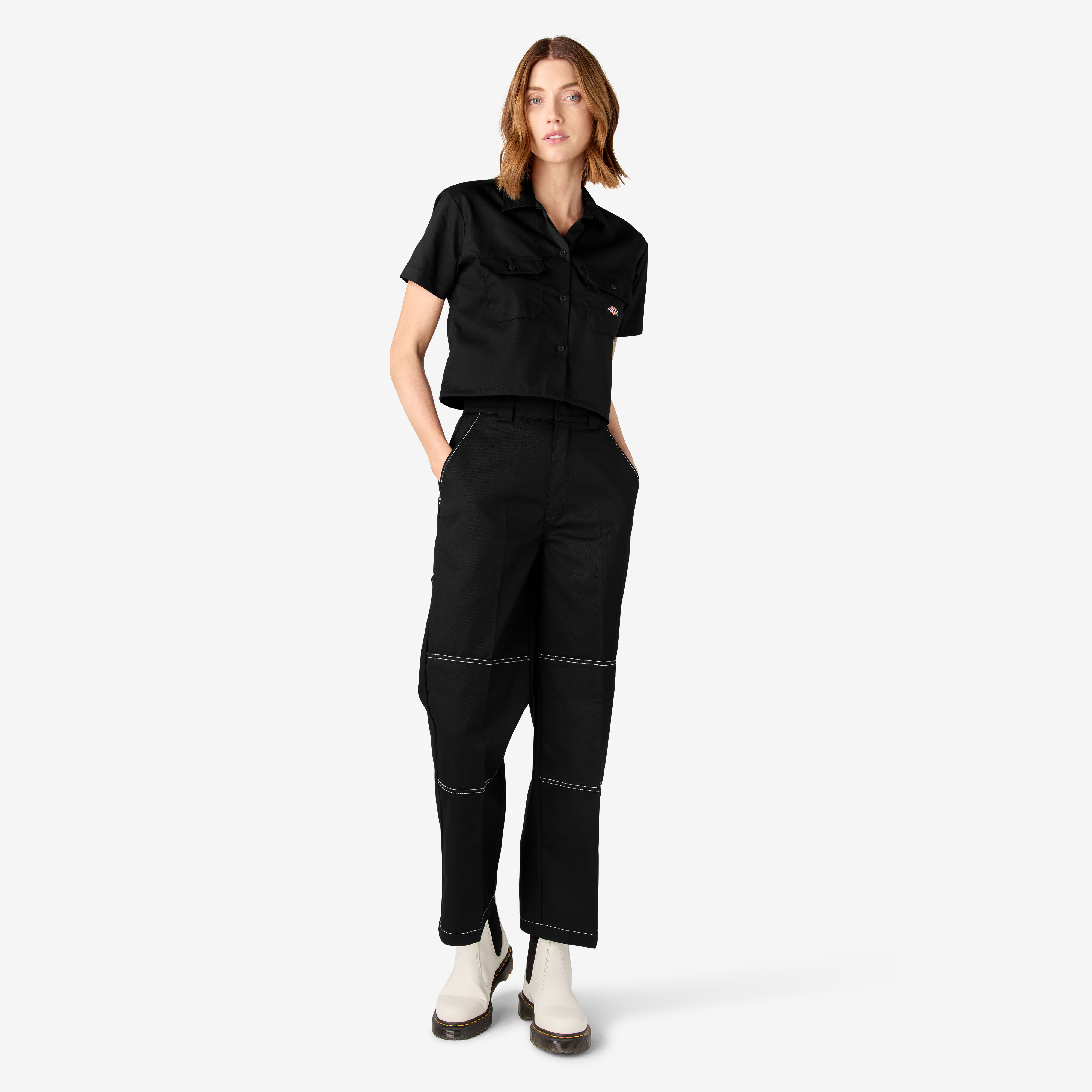 Women’s Relaxed Fit Double Knee Pants