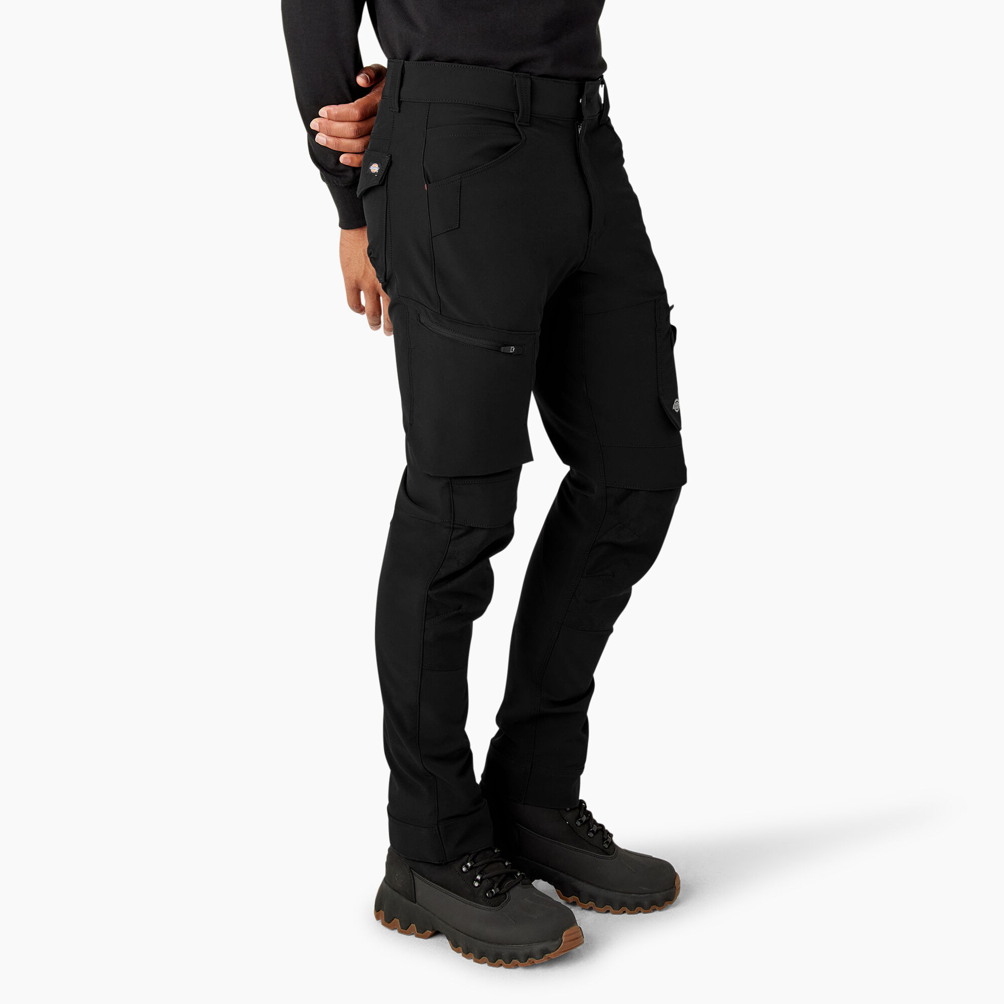 FLEX Slim Fit Double Knee Tapered Pants