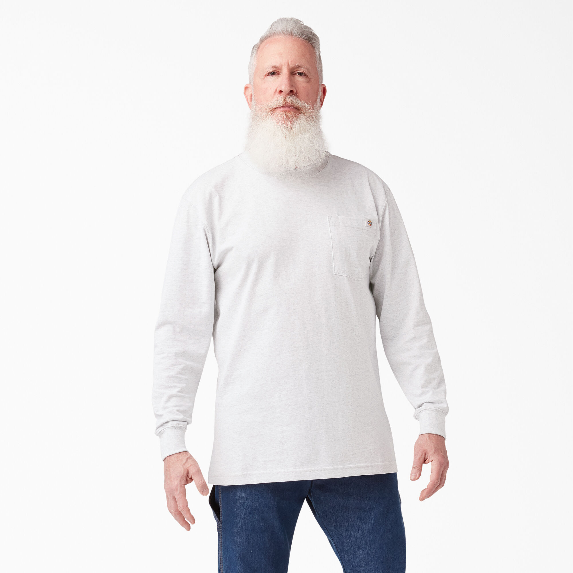 Heavyweight Long Sleeve Pocket T-Shirt