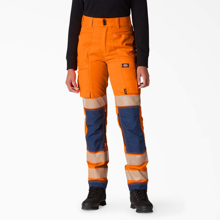 Tough Duck Men's Hi Vis Cargo Pants - Orange