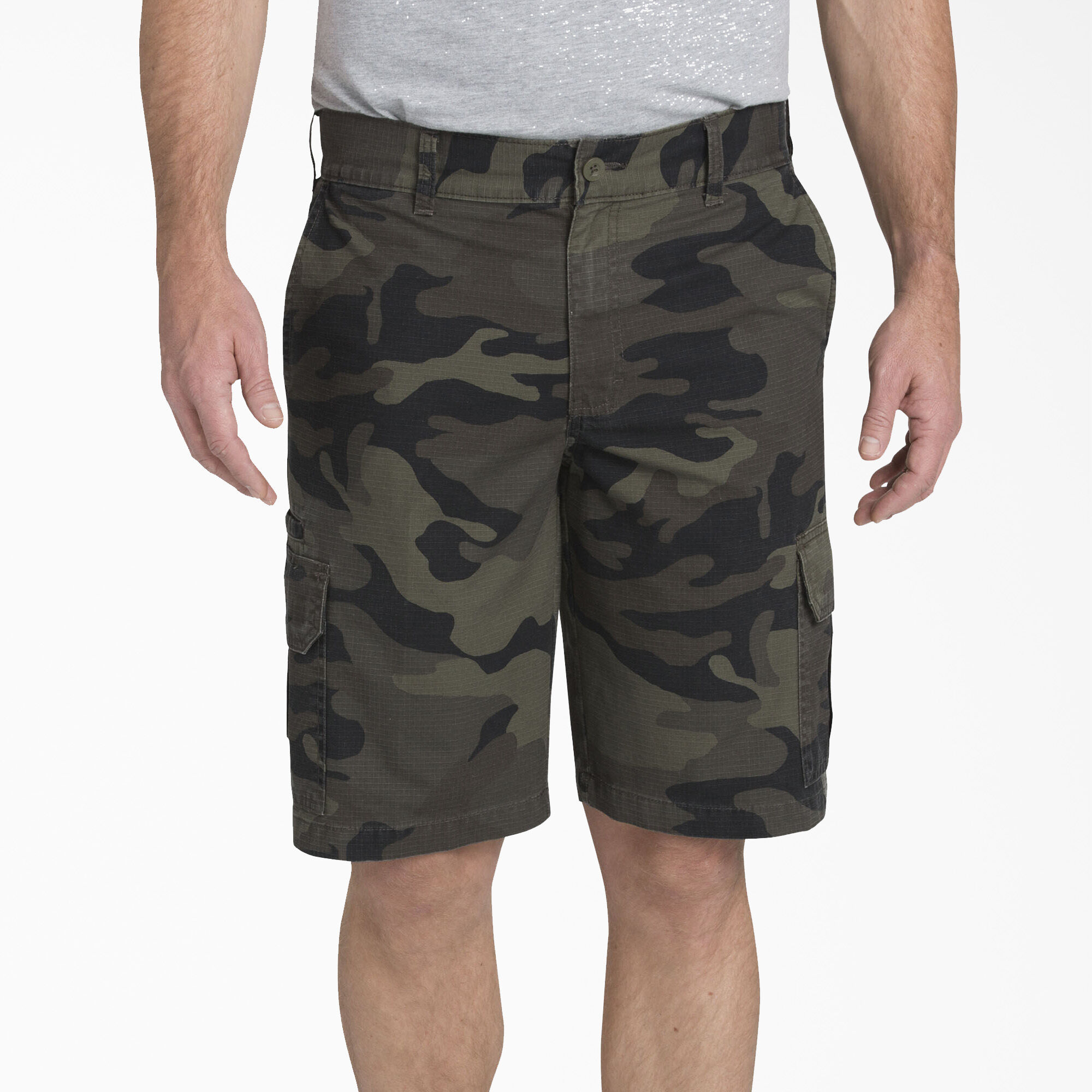 dickies camo cargo shorts