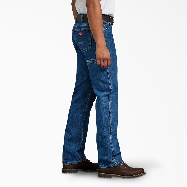 Regular Straight Fit 6-Pocket Denim Jeans | Mens Jeans | Dickies