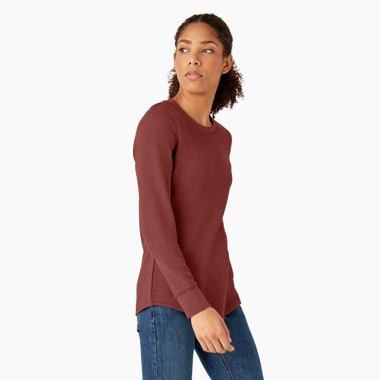 Hilary Cotton Thermal Long Sleeve Top