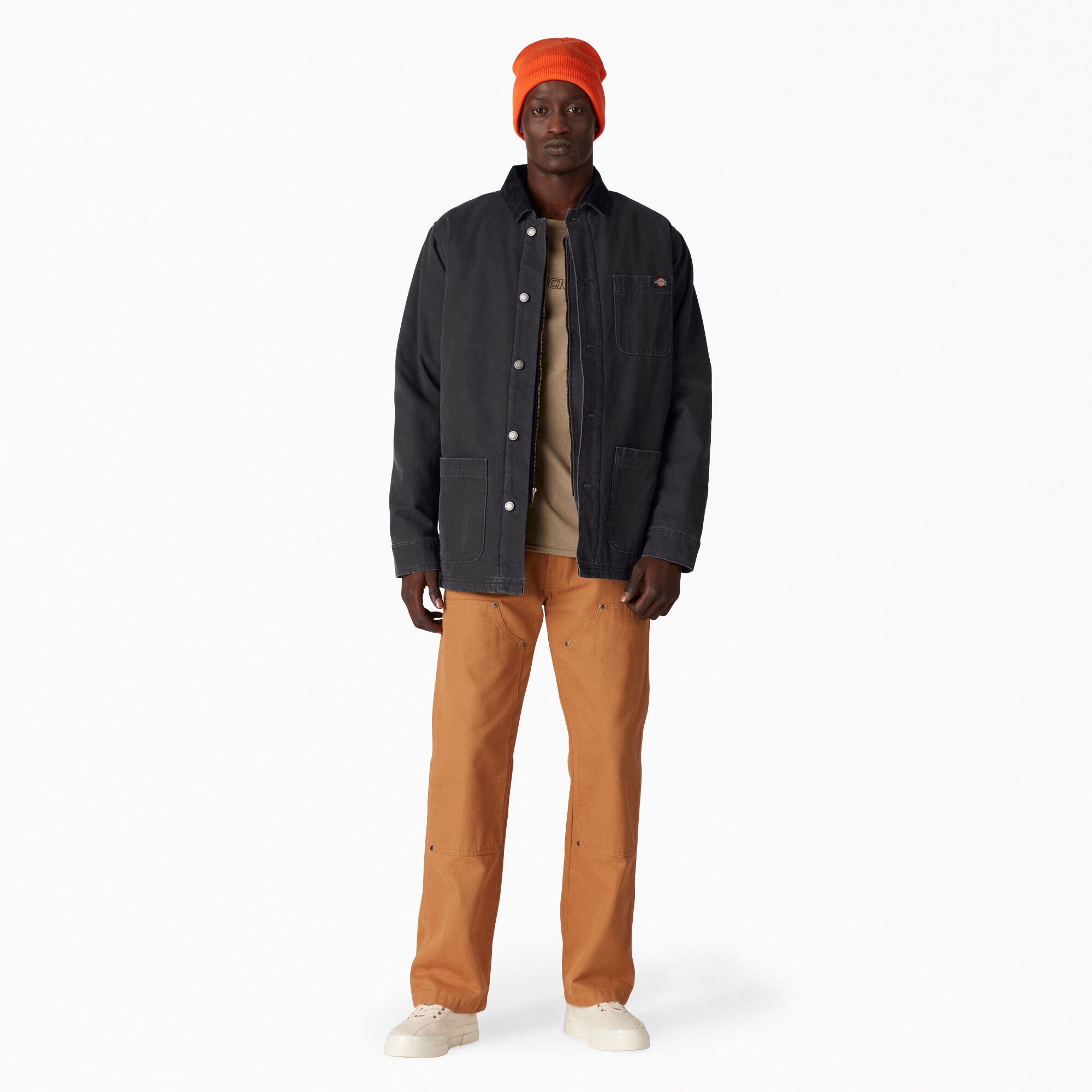 Stonewashed Duck Lined Chore Coat - Dickies US