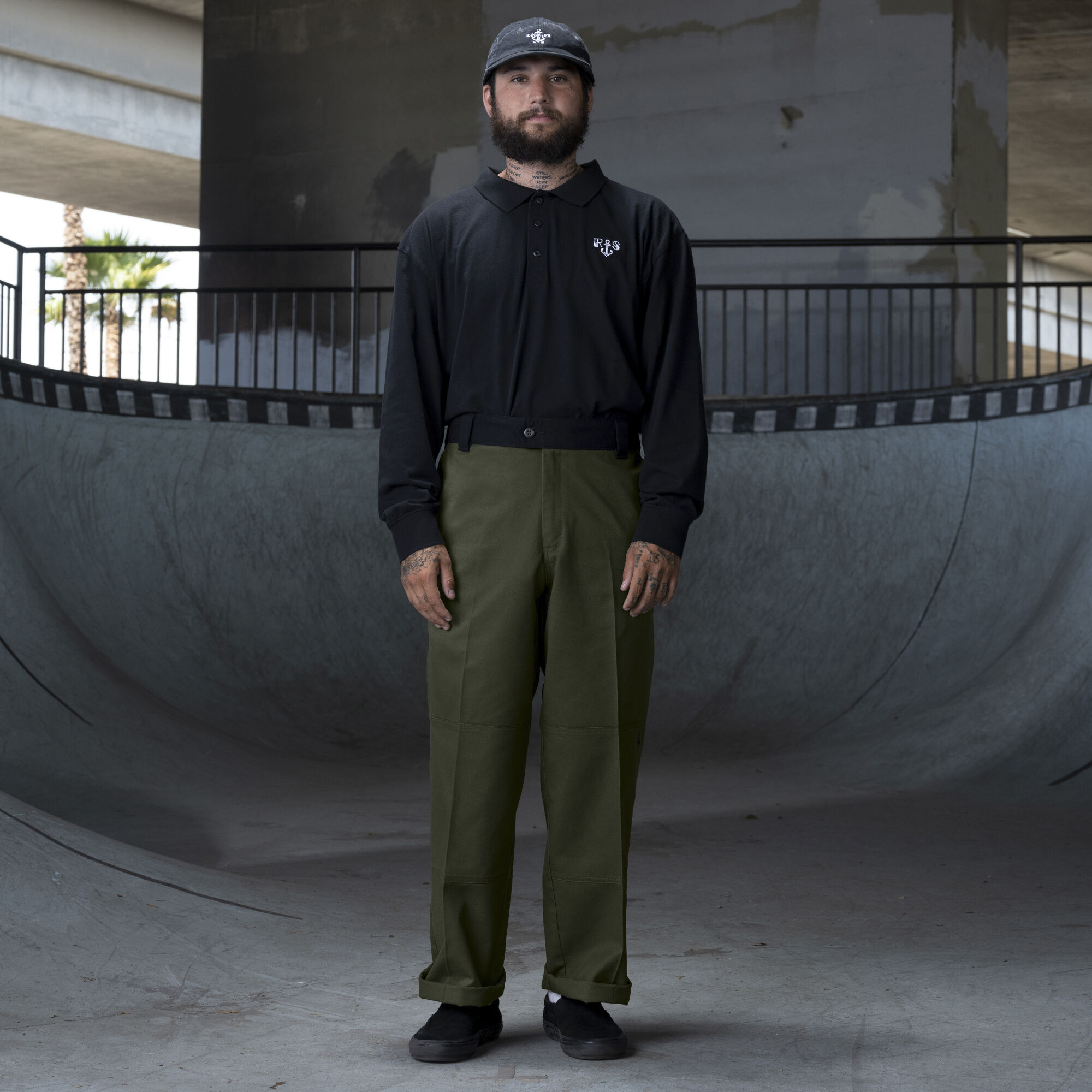 Ronnie Sandoval Loose Fit Double Knee Pants