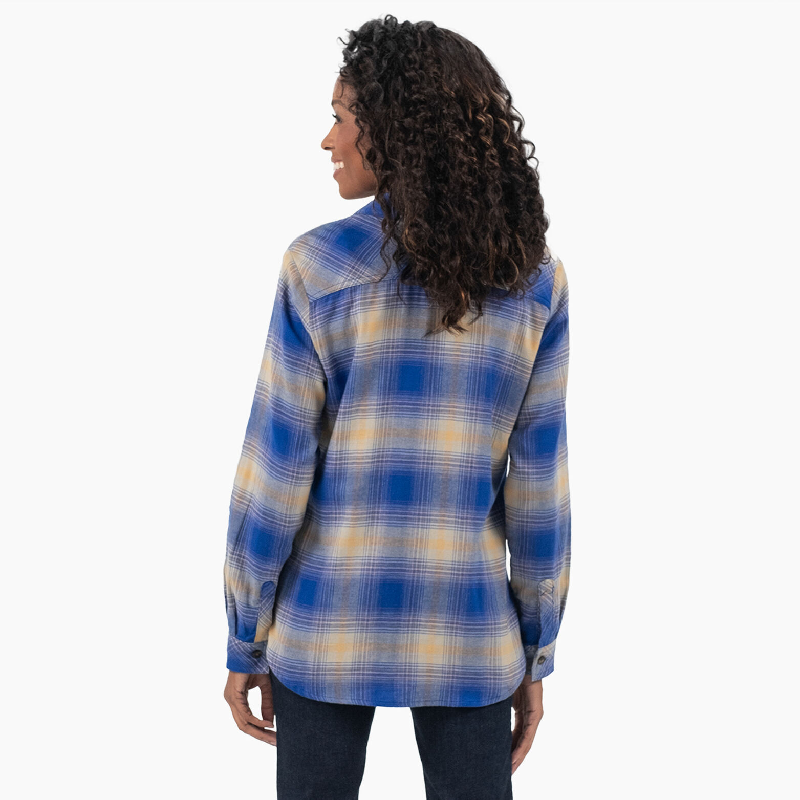 WOMEN'S MADISON DOUBLE-BRUSHED FLANNEL SHIRT