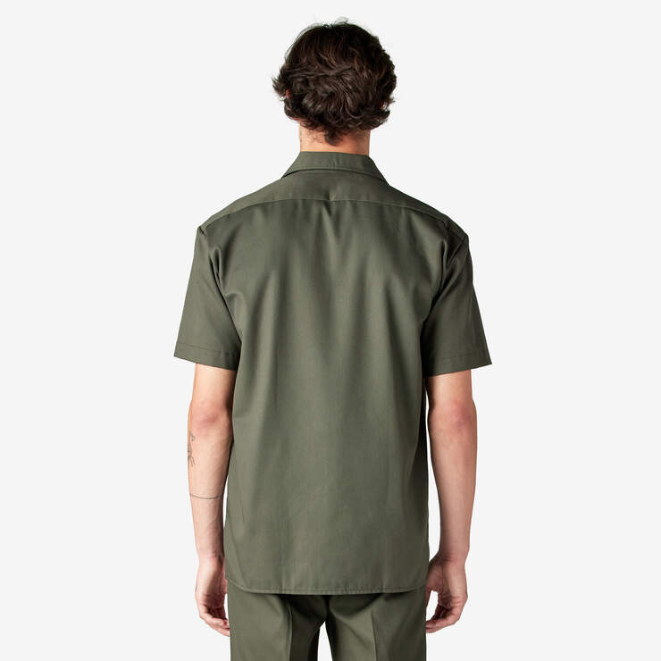Dickies Short Sleeve Work Shirt - Lincoln Green — Dave's New York