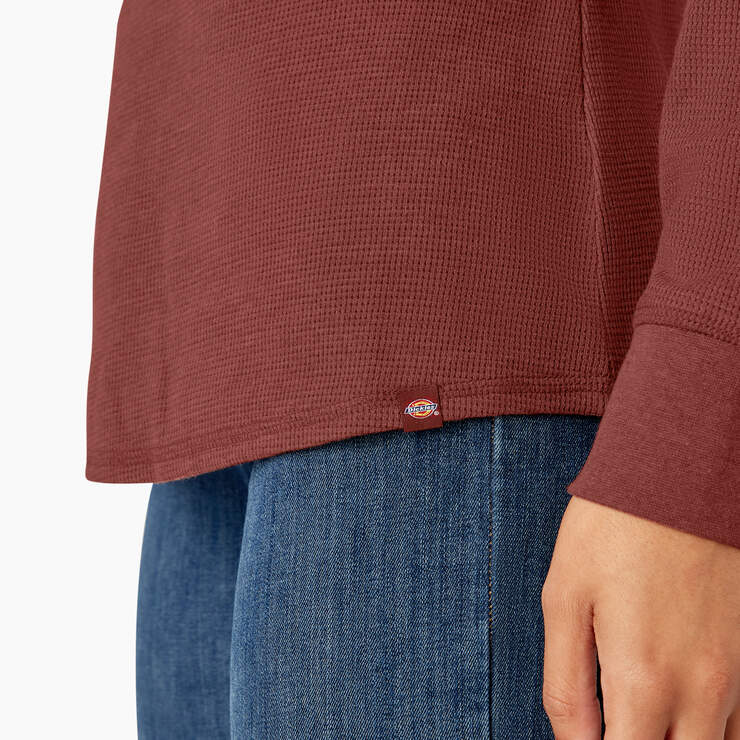 Women's Cotton Waffle Knit Thermal Underwear Stretch Shirt & Pants
