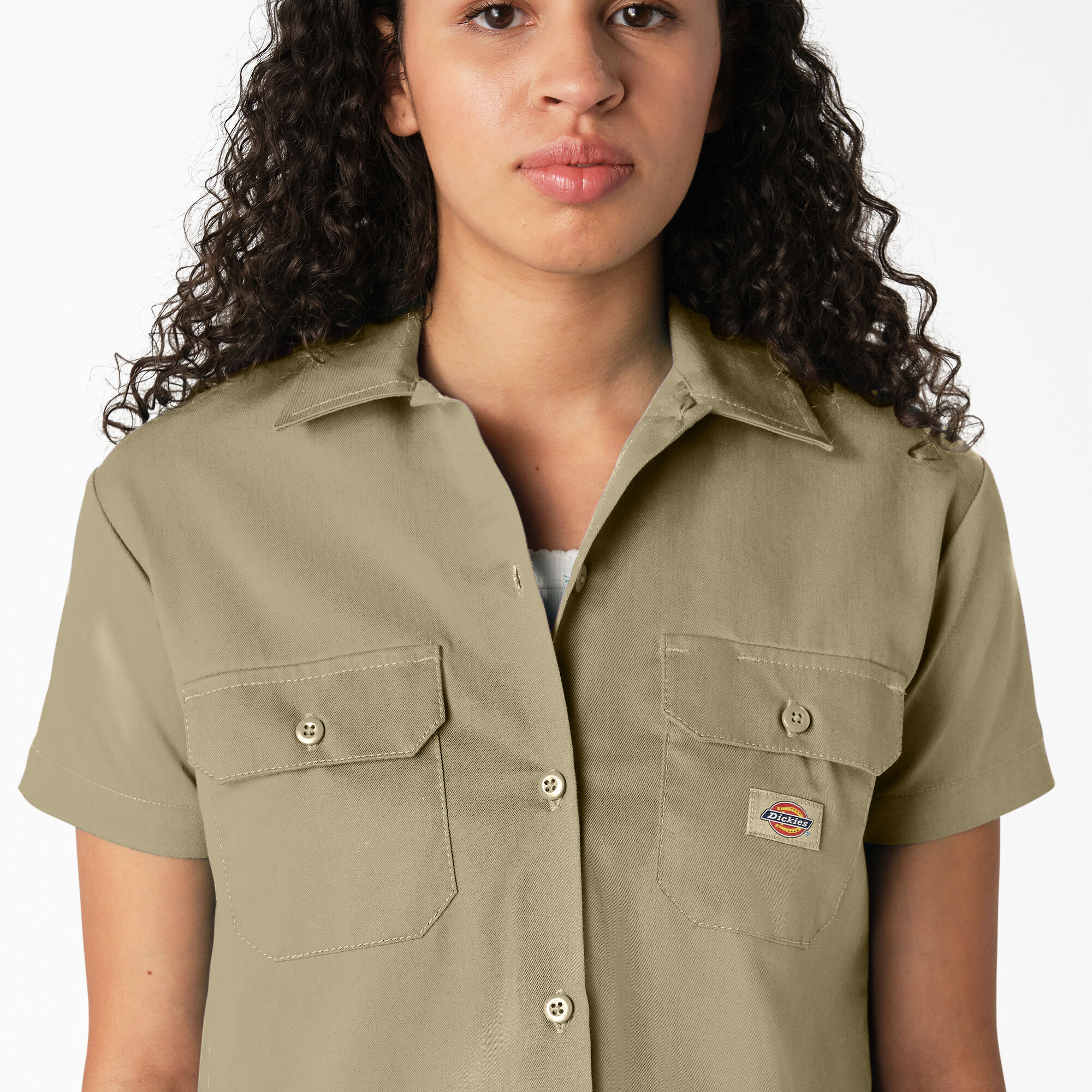 Women's Cropped Work Shirt