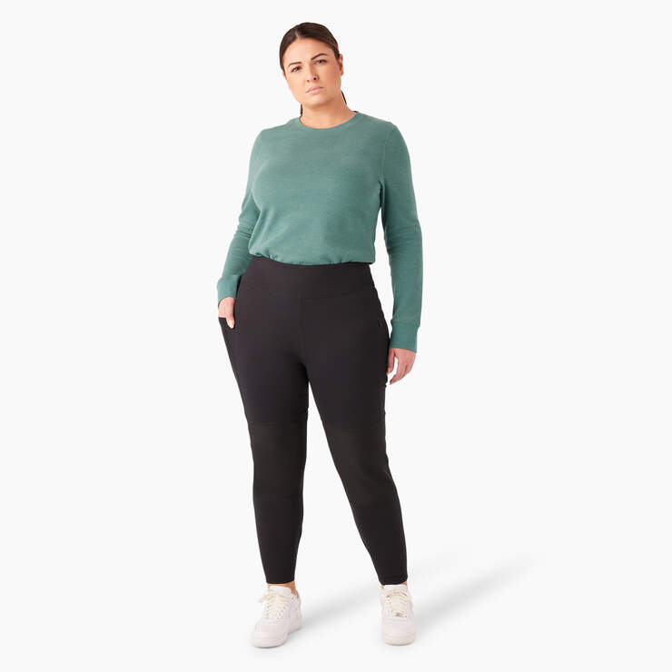  Dickies Size Women's Plus Protect Utility Leggings, Knit Black:  Clothing, Shoes & Jewelry