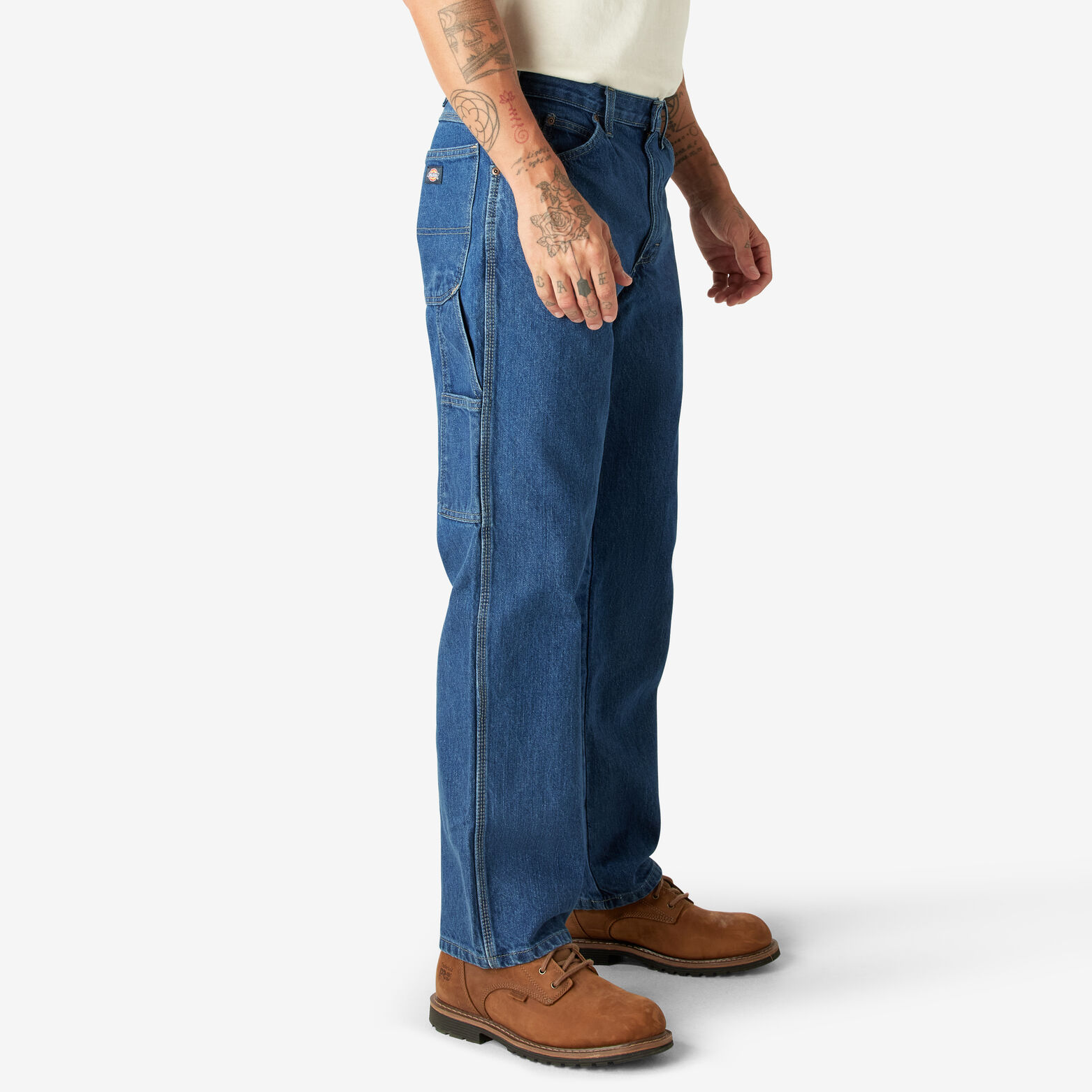 Big and Tall Carpenter Jeans Stonewashed Indigo Blue | Relaxed Fit ...