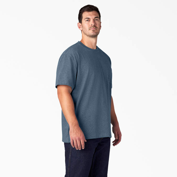 Heavyweight Heathered Short Sleeve T-Shirt Dickies US Pocket 