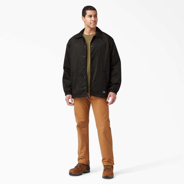 Snap Front Nylon Jacket for Men | Dickies - Dickies US