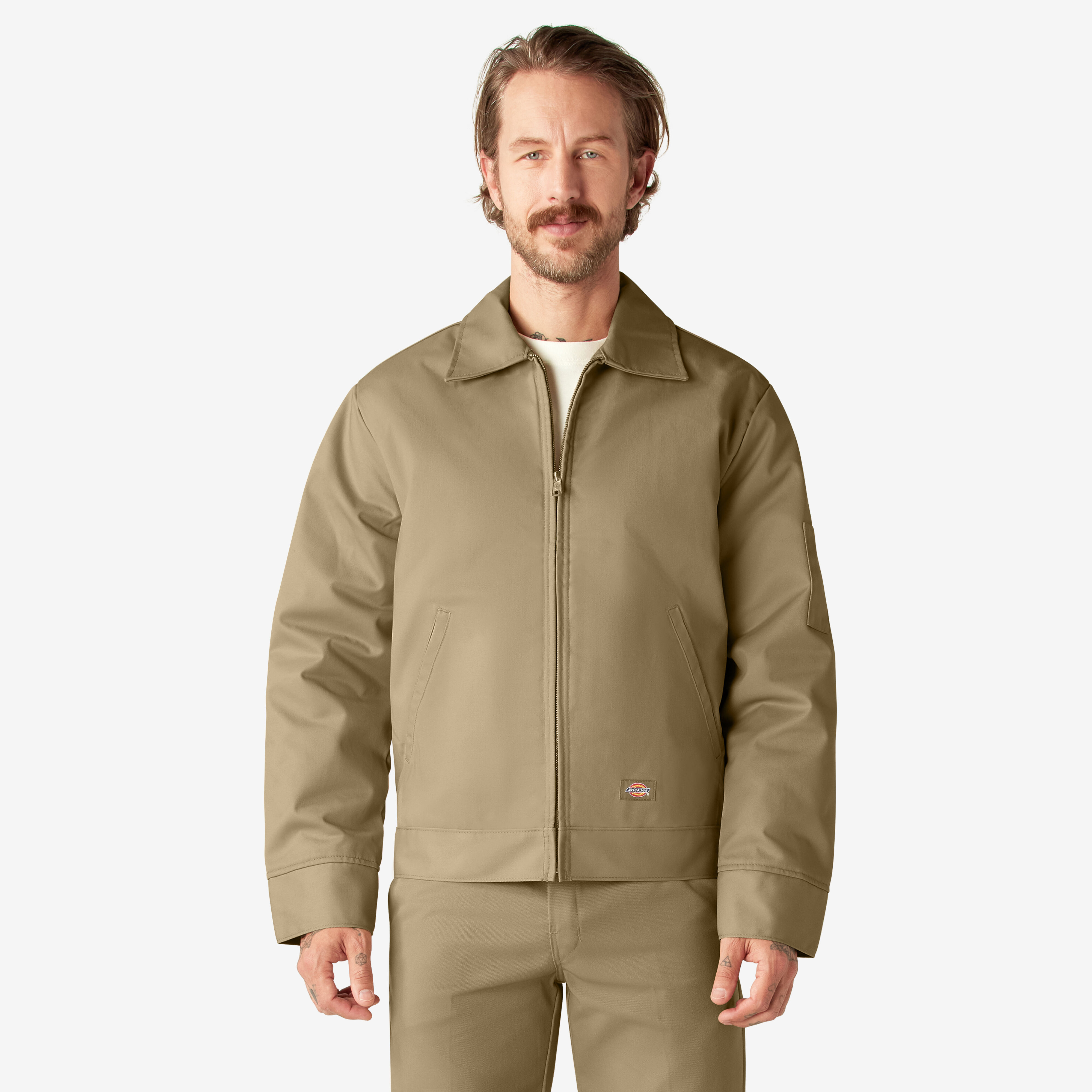 Lined Eisenhower Jacket For Men , Khaki M | Dickies