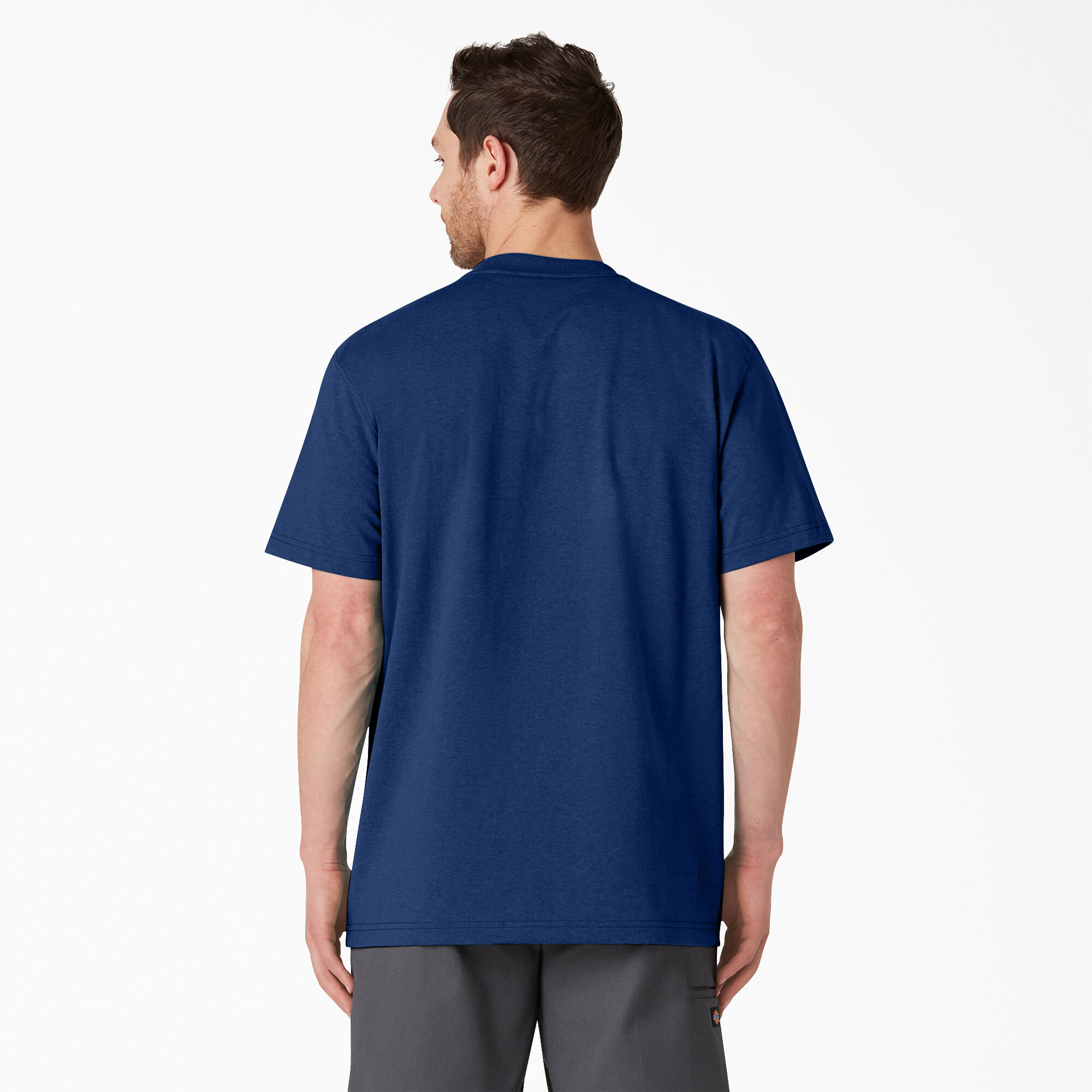 Heavyweight Heathered Short Sleeve Pocket T-Shirt