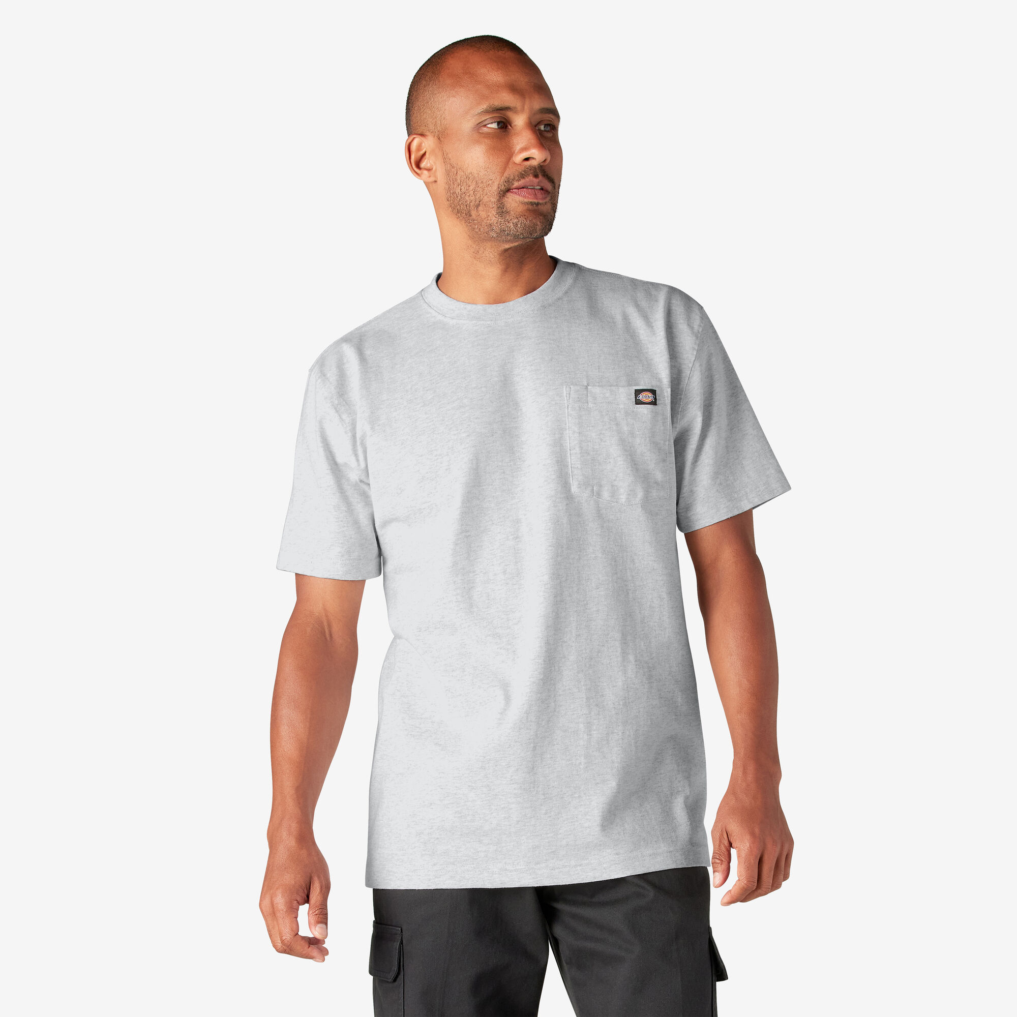 Dickies Men's Short Sleeve Heavyweight T-Shirt - Ash Gray 2XL