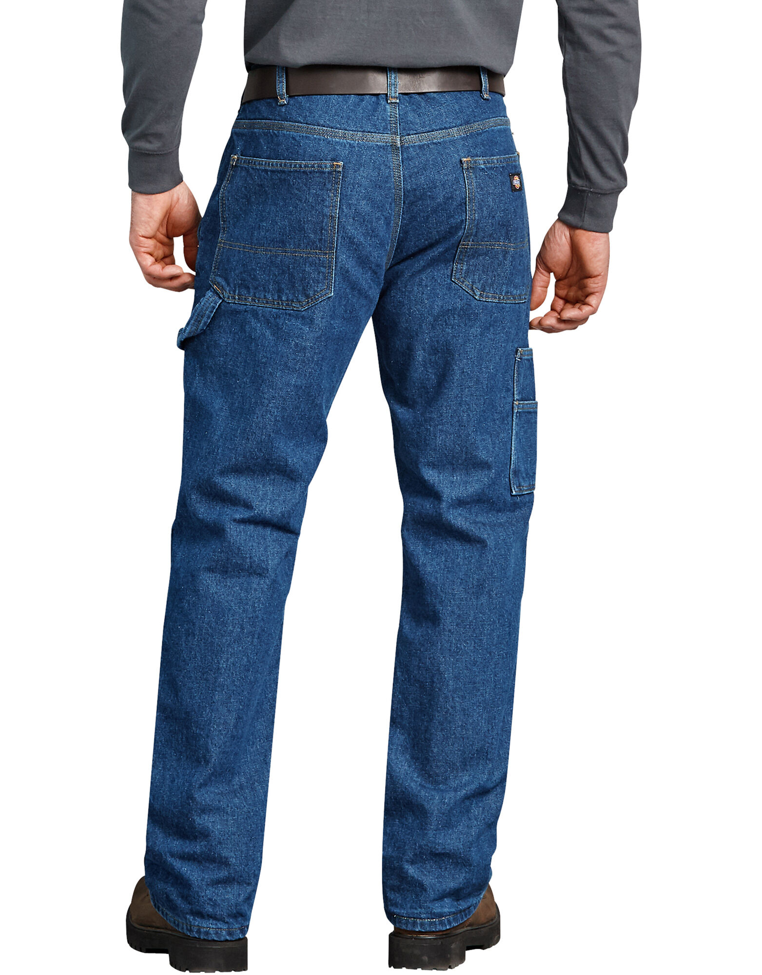 Dickies relaxed fit cheap flannel lined work pants