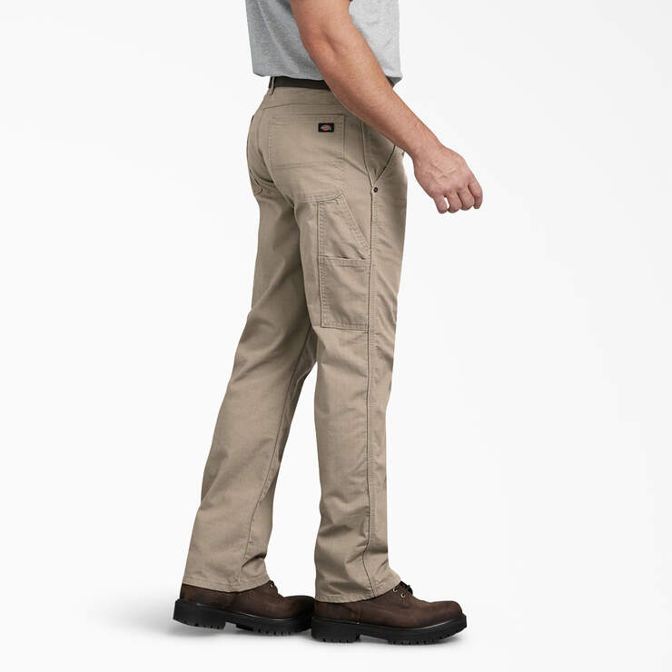 Regular-fit cargo trousers in ripstop cotton