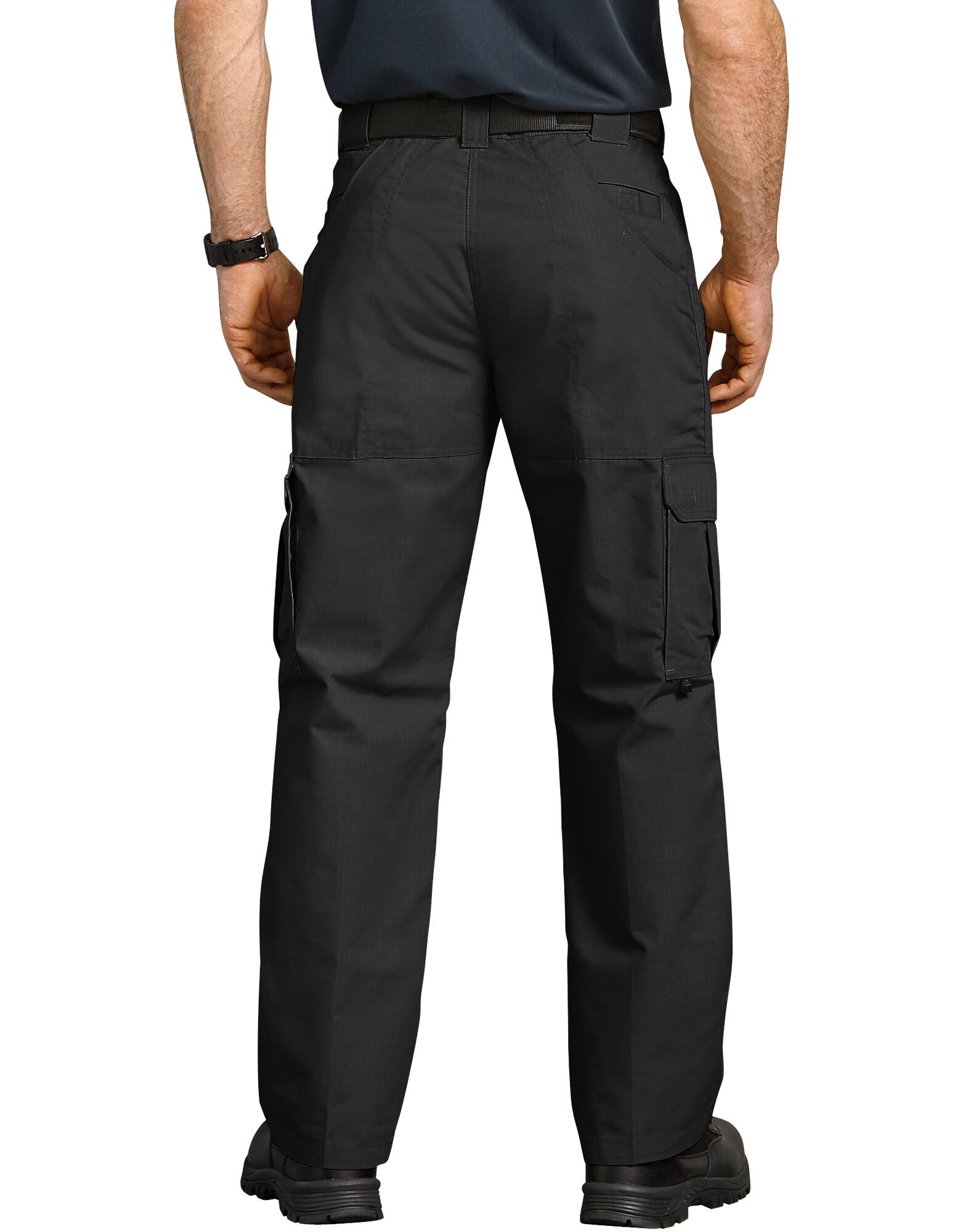 Tactical Relaxed Fit Straight Leg Lightweight Ripstop Pants | Mens ...