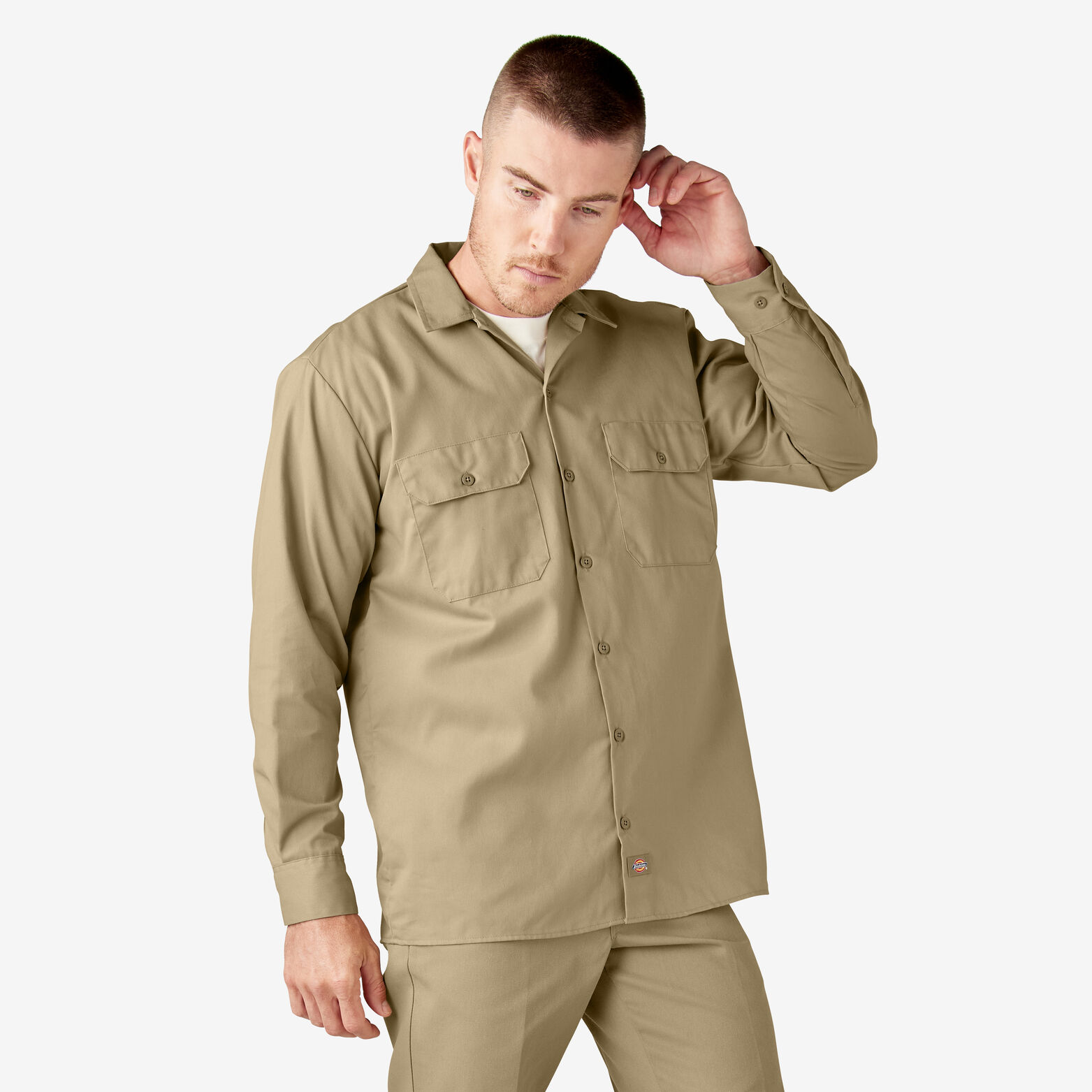 Dickies Unisex Long-Sleeve Work Shirt - Merch Pros