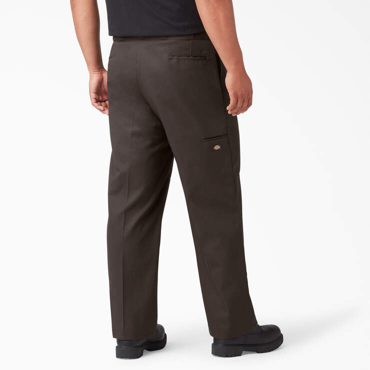 Dickies Pants: Men's Charcoal 85283 CH Loose Fit Double Knee Work Pants
