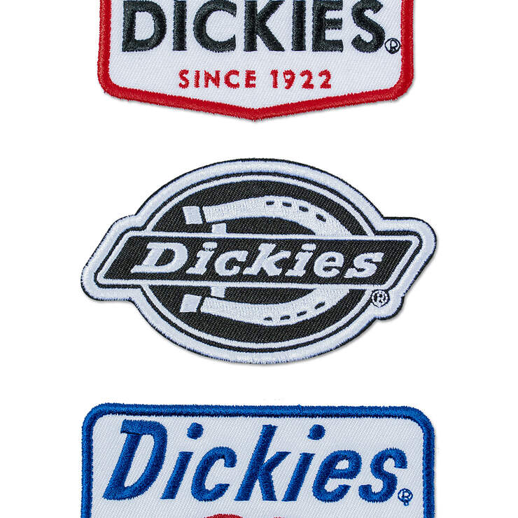 3 pcs DICKIES Sport Wear Patch Iron on Embroidered or Sew on Jacket Hat  Shirt