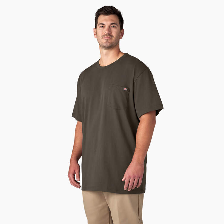 Sleeve US Shirt Mens Crew - Dickies Neck | Shirts | Short Dickies T Heavyweight