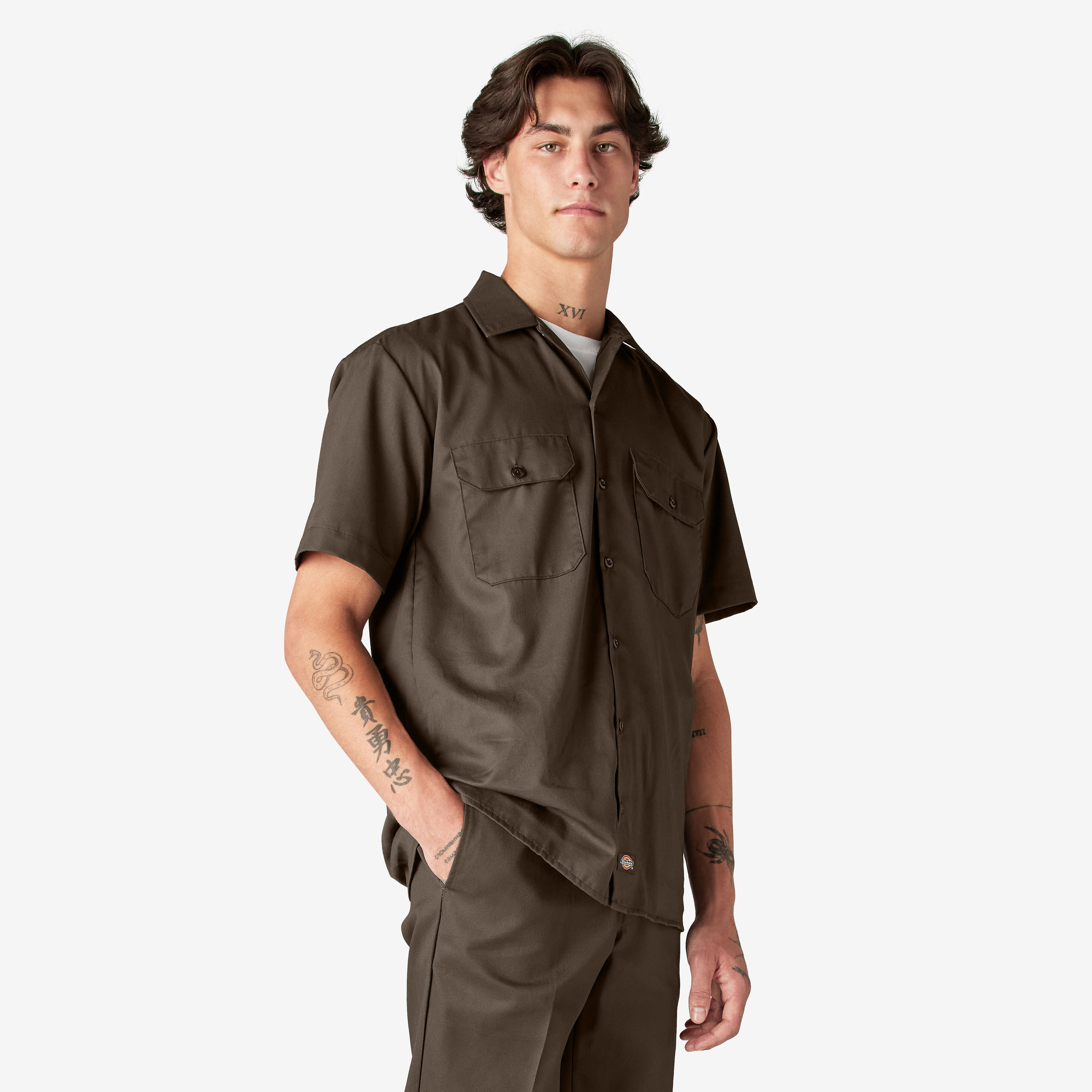 Short Sleeve Work Shirt | Men's Shirts | Dickies - Dickies US