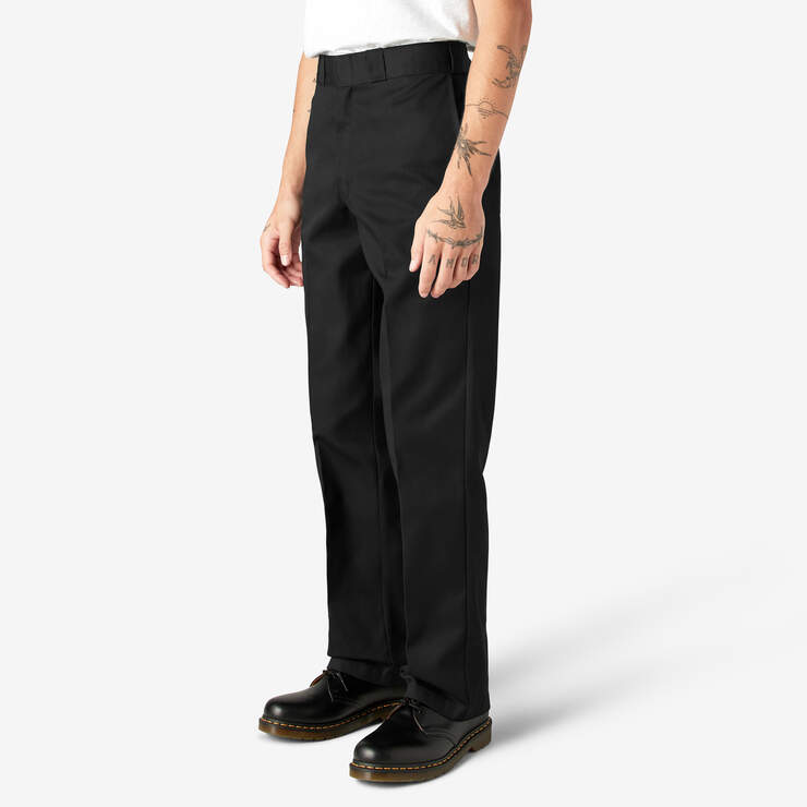 Pantalón negro Dickies de hombre 874 WORK PANT REC W