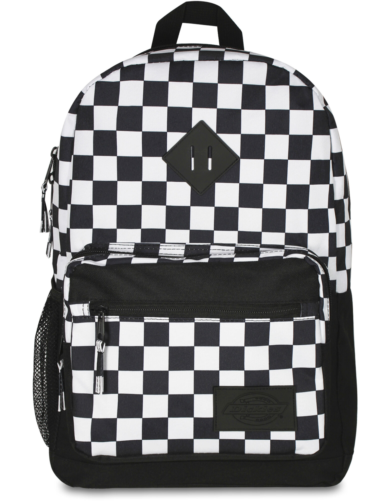 checkered rucksack