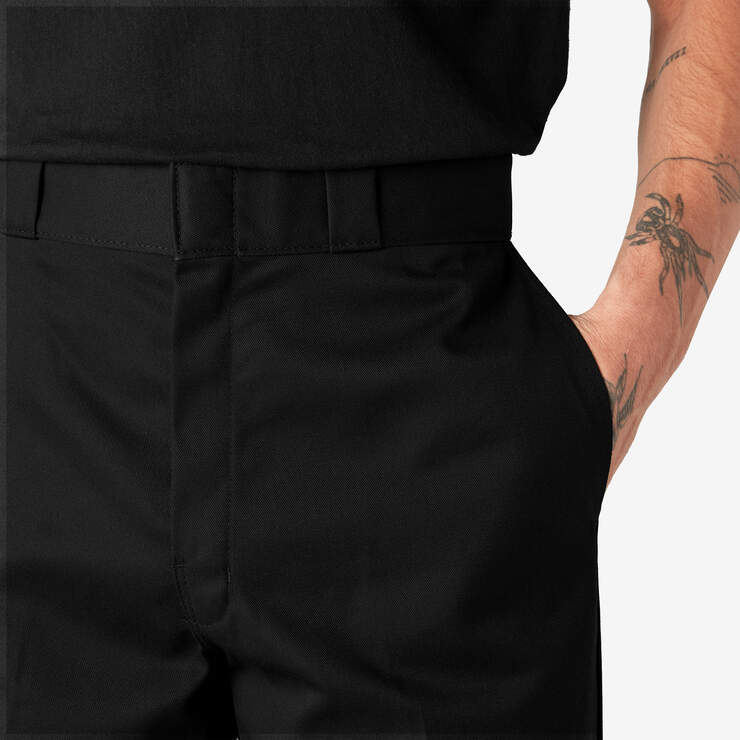 Dress Pants with Slim Belt - Black – Hometown Style Inc.